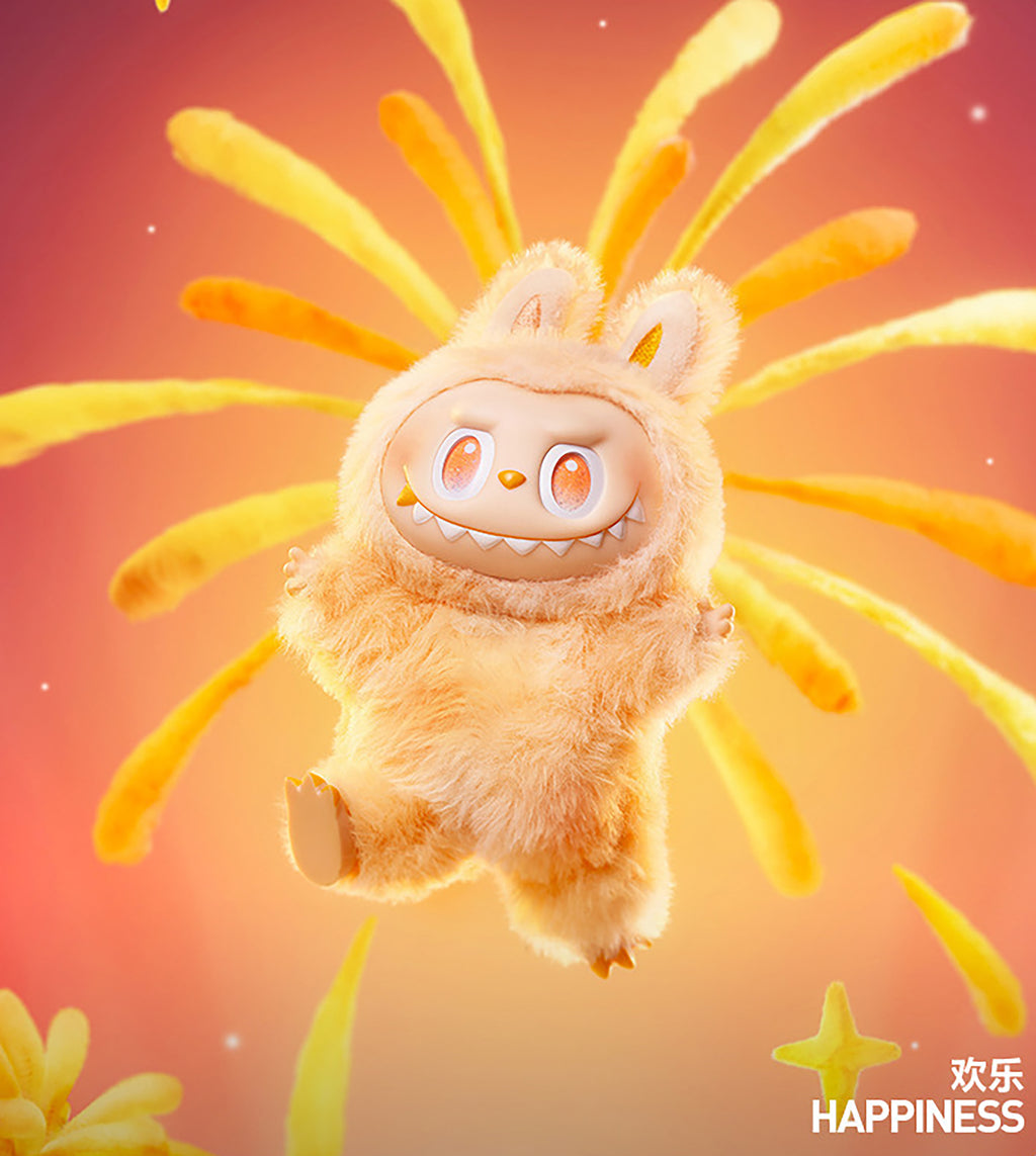 Premium Version Labubu 3.0 "High-Energy Ahead" Series Blind Box - Labubu Macaron Series 3 Plush Doll Keychain