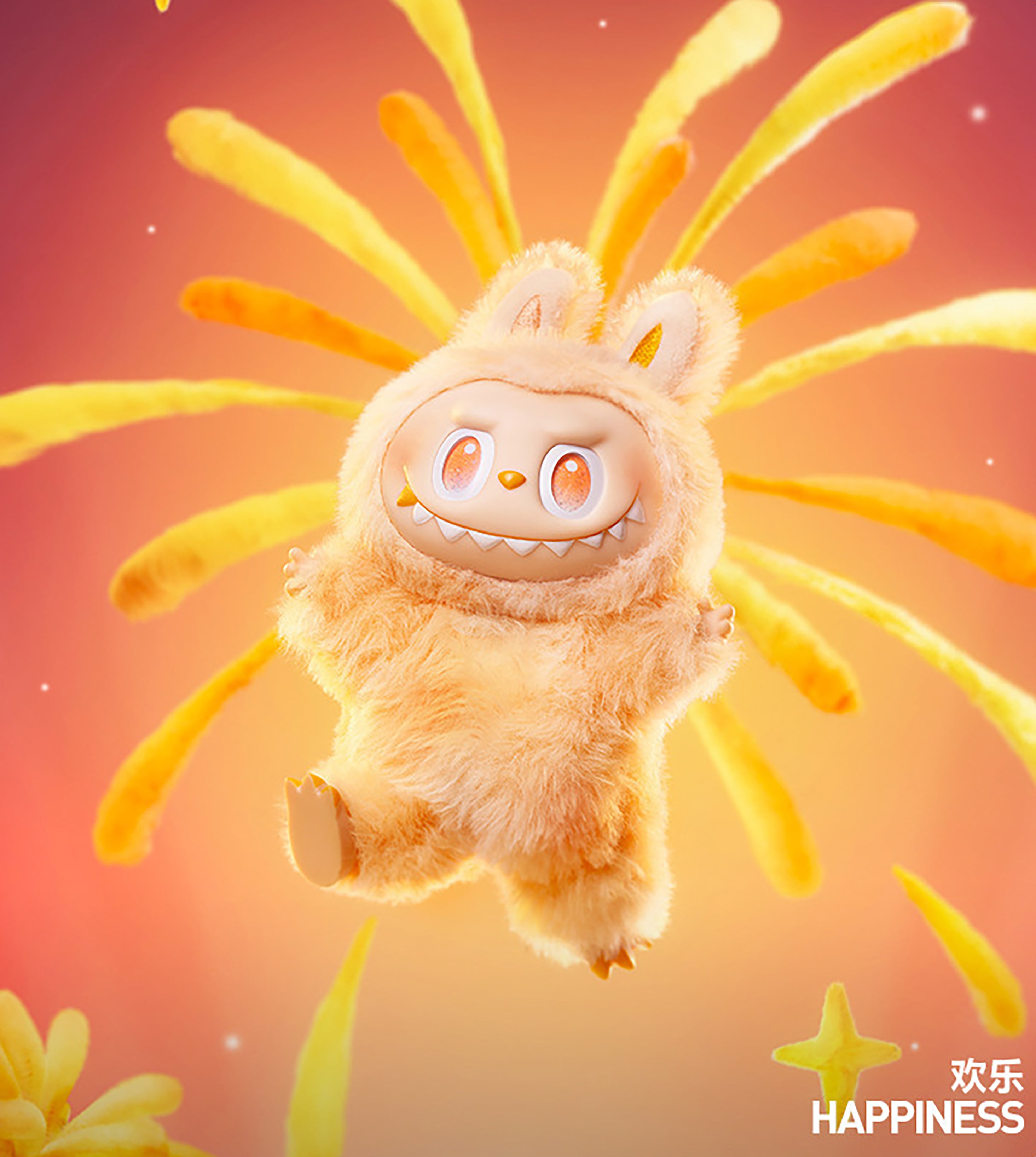 Premium Version Labubu 3.0 "High-Energy Ahead" Series Blind Box - Labubu Macaron Series 3 Plush Doll Keychain