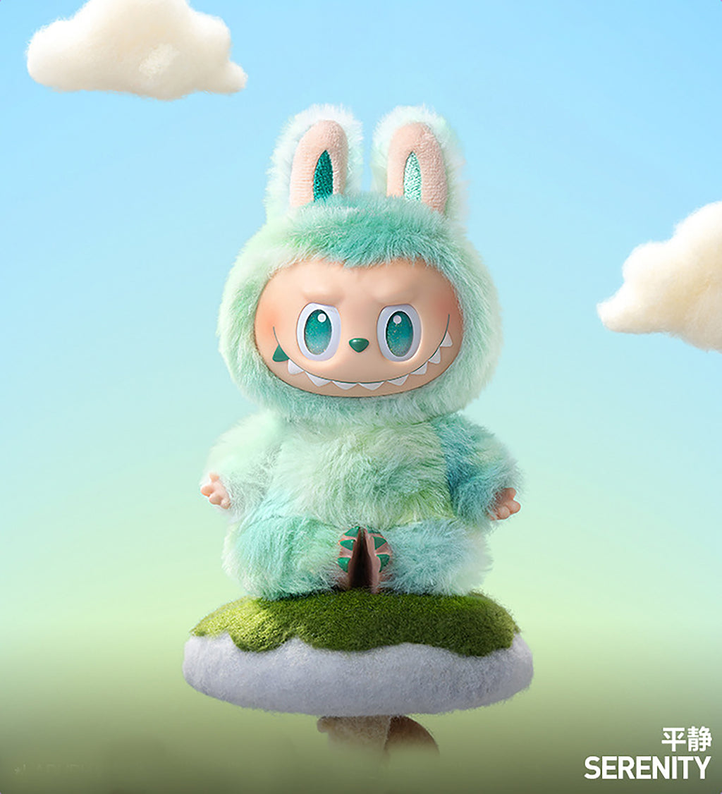 Premium Version Labubu 3.0 "High-Energy Ahead" Series Blind Box - Labubu Macaron Series 3 Plush Doll Keychain