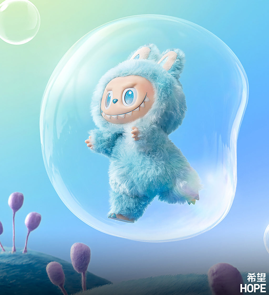 Premium Version Labubu 3.0 "High-Energy Ahead" Series Blind Box - Labubu Macaron Series 3 Plush Doll Keychain